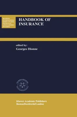 Produktbild von Handbook of Insurance