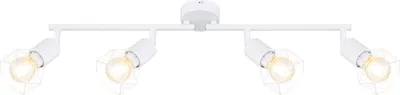 Produktbild von LED Deckenleuchte, weiß, verstellbare Strahler, L 60 cm