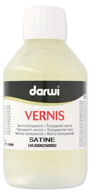 Zdjęcie produktu dla DARWI Transparentny jedwabiście matowy lakier - 250 ml