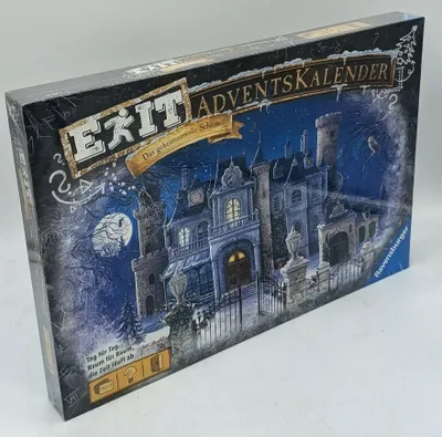 Produktbild von Ravensburger Exit Adventskalender - Das geheimnisvolle Schloss 18941
