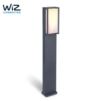 Immagine prodotto di Lampada da esterno per giardino a palo QUBO antracite Lutec 7193002118