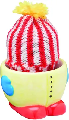 Image de KitchenCraft Céramique 'Keep-Me-Warm' Coquetier à plaisanterie