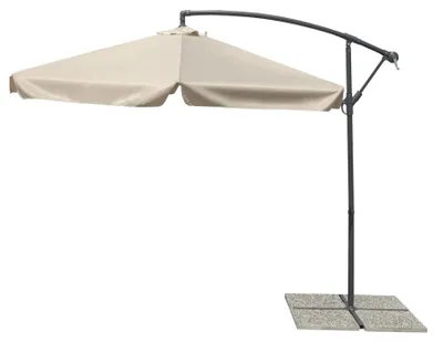 Zdjęcie produktu dla OKRĄGŁY PARASOL Z PRZESUNIĘTYM RAMIENIEM Średnica 3 m