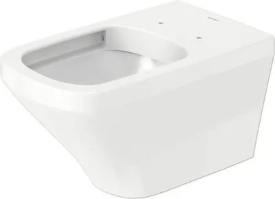 Produktbild von DURAVIT Stand-WC DuraStyle Tiefspüler mit Spülrand Abgang waagerecht weiß glänzend ohne WC-Sitz 2150090000