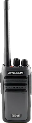Produktbild von Tragbarer Radiosender PMR Dynascan EU-55, 446 MHz, 0,5 W, 16 CH, CTCSS, DCS, 1500 mAh, IP65
