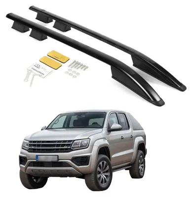 Immagine prodotto di Barre portatutto VOLKSWAGEN AMAROK PICKUP AB 2010-2020 Nero Durevole Solido