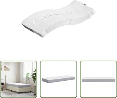 Produktbild von The Living Store Matratze Taschenfederkern Mittel 90x190 cm