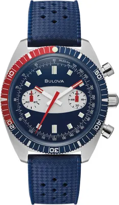 Image de Montre Bulova pour homme 98A253 bleu
