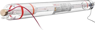 Image de Tube laser CO2 90 W 49,2 pouces / 1250 mm Tube de découpe laser en verre borosilicaté