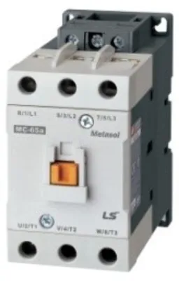 Image de Schütz 40A, 3 pôles, 18,5 kW, 24 V CC, 1Z1R, MC-40a, 24 VDC, 1a1b
