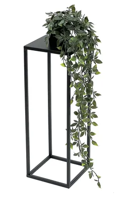 Image de Porte-plante support pour plantes - Métal - Noir - 50, 60 ou 70 cm
