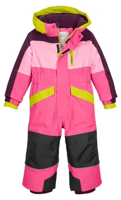 Image de Combinaison de ski pour enfant Killtec, modèle "first instinct", avec capuche, référence FISW 47 MNS ONPC, couleur rose, taille 1