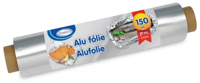 Produktbild von 1 Rolle Alufolie robuste Qualität 29 cm x 150 m 10,5 my einzeln verpackt