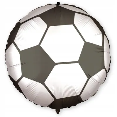 Immagine prodotto di Palloncino in alluminio a forma di pallone da calcio 46 cm -