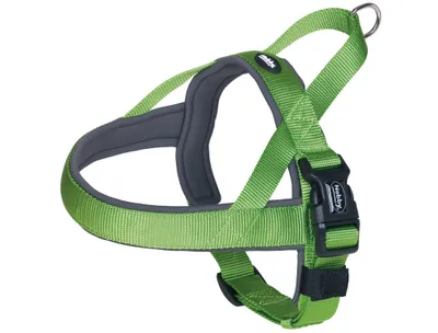 Produktbild von Nobby Norweger Geschirr Classic Preno neongrün/grau, Bauchumfang: 50-64 cm