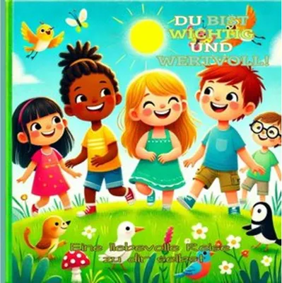 Produktbild von DU BIST WICHTIG UND WERTVOLL! Du bist wichtig und wertvoll: Geschichten über Selbstbewusstsein, Mut und Freundschaft für Kinder