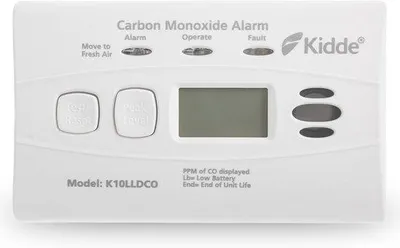 Productafbeelding van Digitale Koolmonoxidemelder met 10 Jaar Batterij en Veiligheidsalarm