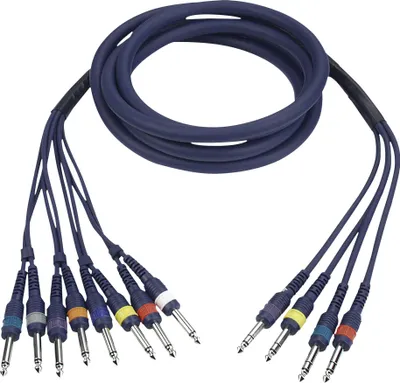 Produktbild von DAP FL69 - 8 Jack mono to 4 Jack stereo 3 m
