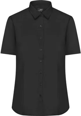 Produktbild von Klassisches Shirt aus pflegeleichtem Mischgewebe black, Gr. XXL