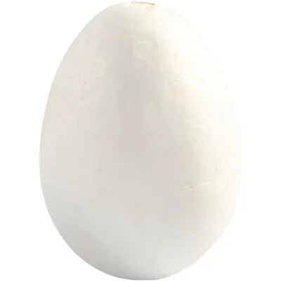Produktbild von Creativ Company Eier, H: 6 cm, weiß, 5 Stück 1 Box