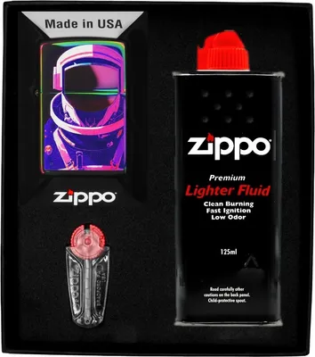 Produktbild von ZIPPO Feuerzeug-Set AERONAUT DESIGN Geschenk No1