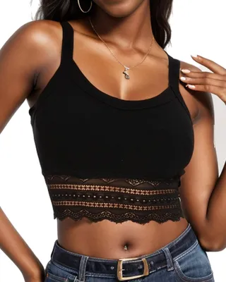 Imagen del producto de Camiseta corta de verano con escote en V para mujer