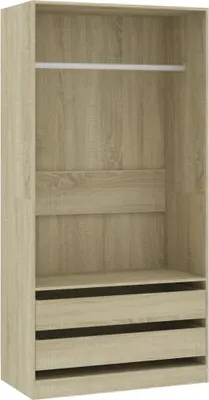Immagine prodotto di Armadio Rovere Sonoma 100x50x200 cm in Legno Multistrato