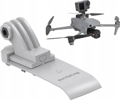 Image de Fixation pour GoPro Insta360 SJCAM Xiaomi Filetage 1/4'' pour DJI AIR 3 / GZ695