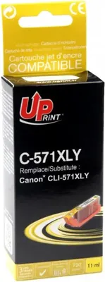 Produktbild von Tintenstrahl UPRINT CLI 571XL-M CANON, Gelb