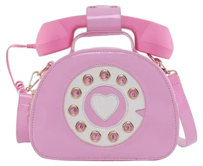 Produktbild von Solidchoice – Retro-Handtasche im Design eines Telefons für Damen