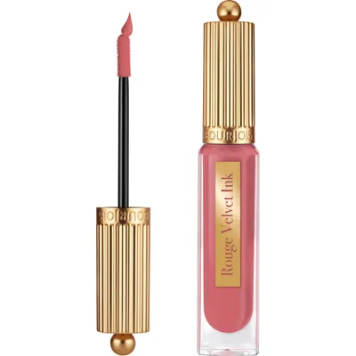 Obrázek produktu pro Bourjois Rouge Velvet Ink, Růže, Rose me tender, 1 barva/barev, Zbarvení, Matný, Láhev