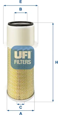 Produktbild von Luftfilter UFI 27.932.00 Filtereinsatz