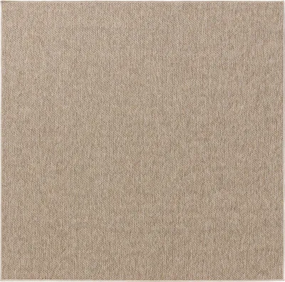 Obrázok produktu pre benuta interiér exteriér koberec Iowa Taupe 300x300 cm obývačka štvorcový jednofarebný moderný krátky vlas škandinávsky