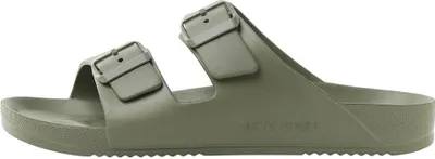Immagine prodotto di Jack & Jones 12204004_1851_44, sandali, uomo, adulto, verde, kaki, chiusura con fibbia, punta aperta