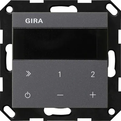 Obrázek produktu pro GIRA 232028 IP systém UP-Radio 55 Anthra (232028)