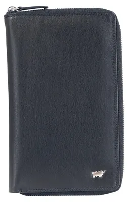 Obrázek produktu pro Peněženka GOLF RFID, černá, uni, z kůže, s 16 přihrádkami na karty