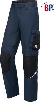 Produktbild von BP® Arbeitshose für Herren - nachtblau/schwarz - 46n