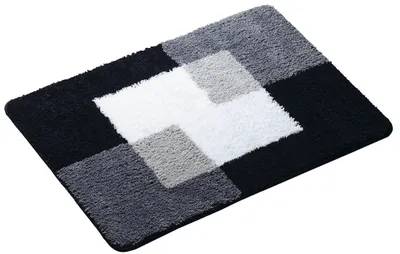 Produktbild von RIDDER Badteppich Coins 60Ã90 cm Grau 7103307