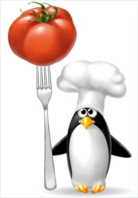 Produktbild von Wallario selbstklebendes Poster - Pinguin Koch, Größe: 70 x 100 cm