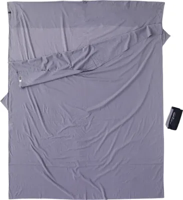 Produktbild von Cocoon Egypt Baumwolle Insect Shield Travel Sheets Doublesize Decke Grau 210 x 168 cm Grau 210 x 168 cm