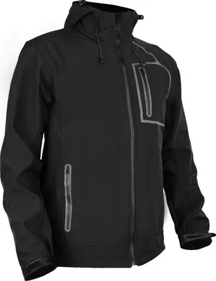 Immagine prodotto di Giacca softshell da uomo STR_027 nera, taglia XL