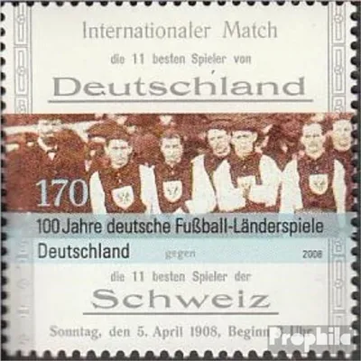 Produktbild von Briefmarken BRD (BR.Deutschland) 2008 Mi 2659 (kompl.Ausg.) FDC Länderspiele