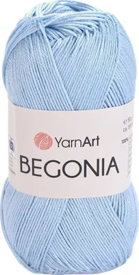 Produktbild von Yarn Art Begonia 4917 Baby Blue Strickgarn