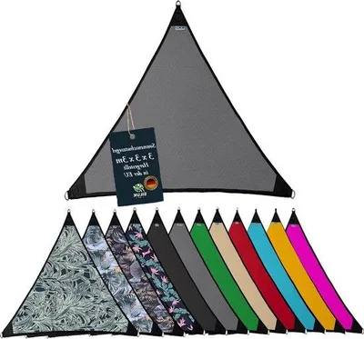 Produktbild von Wasserdichter Sonnenseil - Terrasbeschermung - UV-Schutz 100% - 3m x 3m - Grau