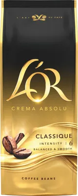 Zdjęcie produktu dla Kawa Lor Classic Crema Ziarna 1Kg