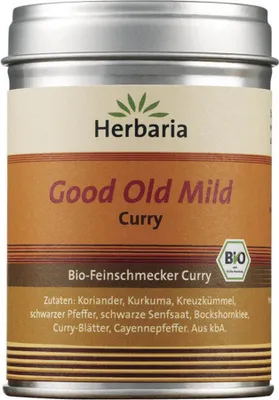 Zdjęcie produktu dla Herbaria - Good Old Mild Curry organiczne - 80g