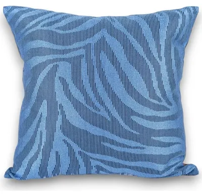 Produktbild von Blaues Kissen Abstrakt 40x40cm