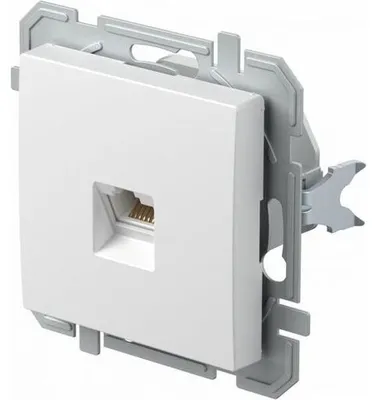 Produktbild von Tem Kat6S-Dose Ks Rj45 8/8 Slim Pw (Kq40Pwxo-U)