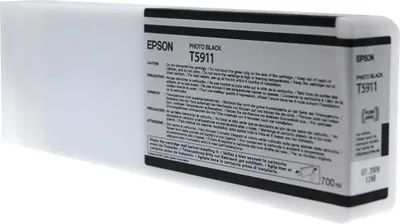 Productafbeelding van Epson UltraChrome T5911 inktpatroon - Fotozwart - Inktjet