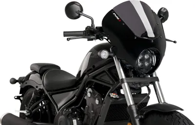 Obrázok produktu pre PUIG polouzená tmavá dymová clona pre Honda rebel